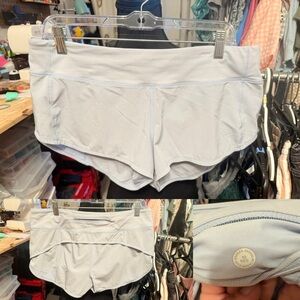 Light Blue Lululemon Athletic Shorts